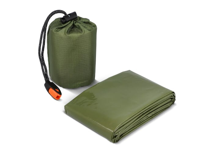 Sac de survie isotherme personnalisable Dried Green